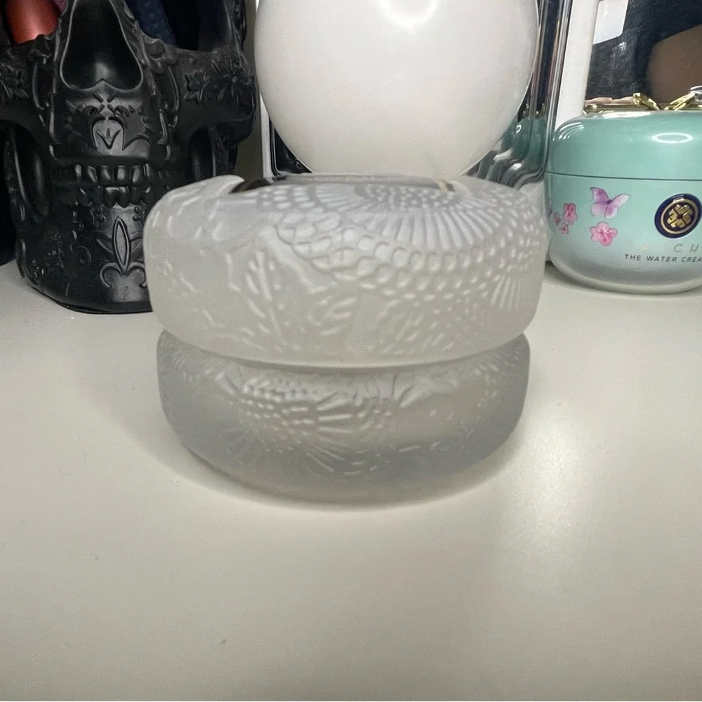 EMPTY Voluspa Spiced Goji Tarocco Orange Candle Jar